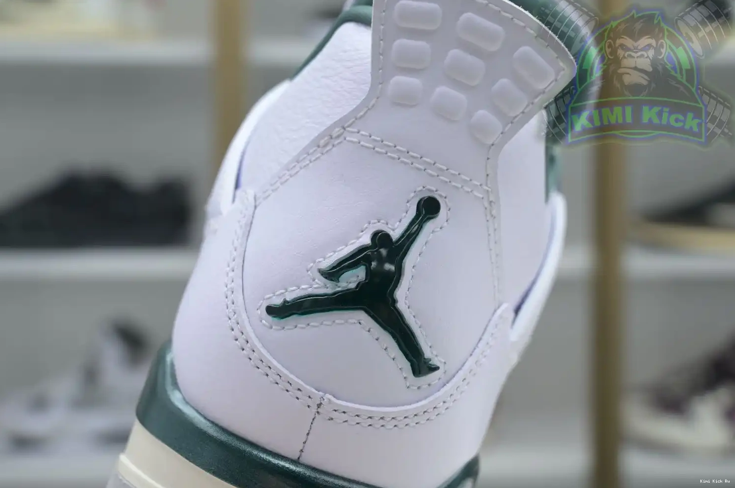 4 Oxidized Green Air Jordan Kimikick 0516
